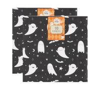 Spooky Season Napkins 40pk x Pack of 2 - Keep Fingers Clean Around The Frightening Feast - The Perfect Addition to Your Terrifying Tableware
