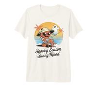 Spooky Season Sunny Mood Summerween Beach Premium T-Shirt
