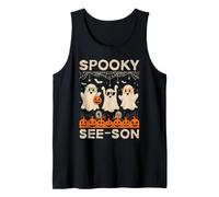 Spooky See-Son Ghost Optometrist Funny Halloween Men Women Tank Top