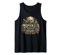 Spooky Serious About My Hobby Halloween Tank Top