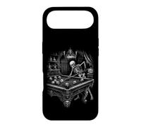 Spooky Skeleton Pool Player Halloween Billiards Case for iPhone Air
