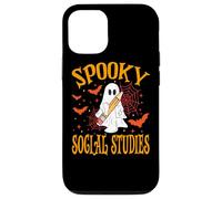 Spooky Social Studies Ghost Funny Halloween School Women Case for iPhone 12/12 Pro