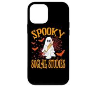 Spooky Social Studies Ghost Funny Halloween School Women Case for iPhone 12 mini
