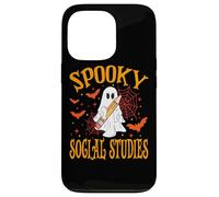 Spooky Social Studies Ghost Funny Halloween School Women Case for iPhone 13 Pro