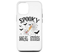Spooky Social Studies Halloween School Case for iPhone 12/12 Pro