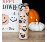 Spooky Spiced Pumpkin Tube Candle - Halloween Decor & 70H Burn