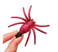 Spooky Spider Hair Clips for Halloween - Cute Halloween Hair Accessories"," Crazy Hair Day, Trick or Treat-pink