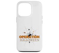 Spooky Spider Weaving Web Cat Candy Tree Operation Halloween Case for iPhone 13 Pro