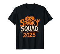 Spooky Squad 2025 Funny Halloween Vibes for Ghost Lovers T-Shirt