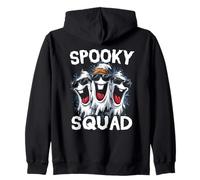 Spooky Squad Ghost | Halloween Zip Hoodie
