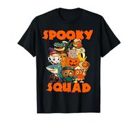 Spooky Squad Halloween Matching Italian Brainrot Meme Kids T-Shirt