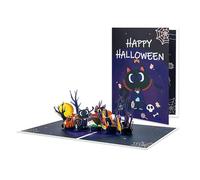 Spooky Squad Monster Animal 3D Pop Up Halloween Card