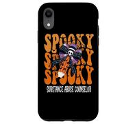 Spooky Substance Abuse Counselor Halloween School Case for iPhone XR
