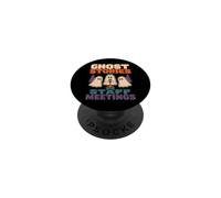 Spooky Summer Halloween Summer Camp Counselor Gift PopSockets Adhesive PopGrip