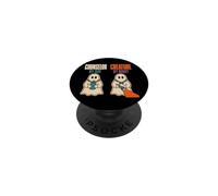Spooky Summer Halloween Summer Camp Counselor Gift PopSockets Adhesive PopGrip