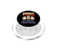Spooky Summer Halloween Summer Camp Counselor Gift PopSockets PopGrip for MagSafe