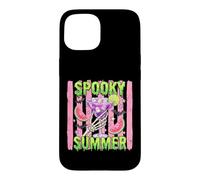 Spooky Summer Summerween Halloween Skeleton Costume Case for iPhone 15