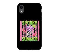 Spooky Summer Summerween Halloween Skeleton Costume Case for iPhone XR