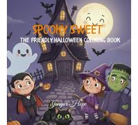 Spooky Sweet Halloween Coloring Book