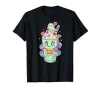 Spooky Sweet Kawaii Halloween Ghost Milkshake T-Shirt