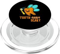 Spooky Tooth Fairy Tooth Scary Jack O' Lantern Halloween PopSockets PopGrip for MagSafe