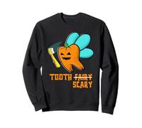 Spooky Tooth Fairy Tooth Scary Jack O' Lantern Halloween Sweatshirt