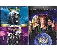 Spooky Towns With Spooky Families: Hocus Pocus + Addams Family 1/2 (3 DVD Set)