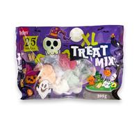 Spooky Treat Mix XL 205g - Colorful candy assortment with lollipops, fruit gummies and marshmallows - 25 pieces, individually wrapped for parties, trick or treat and kids birthdays - bulk pack
