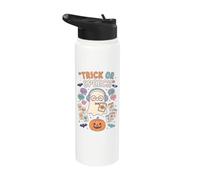 Spooky Trick or Speech SLP Halloween Speech Language Teacher Stainless Steel Insulated Water Bottle