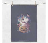 Spooky Unicorn Tea Towel