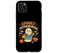 Spooky Veterinarian Groovy Halloween Pet Doctor Case for iPhone 11 Pro Max