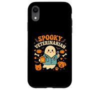 Spooky Veterinarian Groovy Halloween Pet Doctor Case for iPhone XR