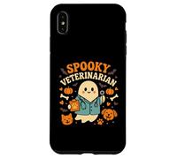 Spooky Veterinarian Groovy Halloween Pet Doctor Case for iPhone XS Max
