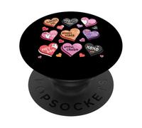 Spooky Vibes Trick Or Treat Halloween Hearts PopSockets Adhesive PopGrip
