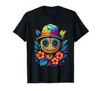Spooky Voodoo Doll Scary Summer Halloween Summerween T-Shirt
