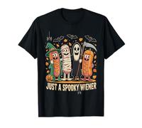 Spooky Wiener Sausage Halloween T-Shirt