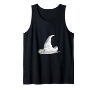 Spooky Witch Hat Occult Halloween Art Tank Top