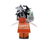 Spooky Witches Brew Pop Up Halloween Card 3D Clever Cubes Greeting Card HCCU1PPP