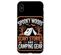 Spooky Woods Scary Stories Camper Hiker Halloween Camping Case for iPhone XS Max