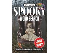 Spooky Word Search Puzzle Book: Word Searches, with Easy to Read, Large Print, about Spooky, Haunted, Paranormal Stuff and More! | 6 x 9 inches | 110 pages | 55 Puzzles