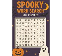 Spooky Word Search Puzzle Book: Word searches with easy to read print about ghost, ghouls, goblins and so much more. In this book there will be ... | gift for dad, gift for Halloween, Kids