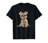 Spooky Wraps Meet Adorable Paws in This Mummy Dog Outfit T-Shirt