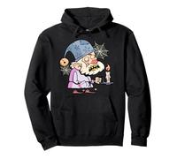 Spooky Zombie Gnome Trick Or Treat Halloween Pullover Hoodie