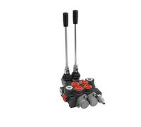 Spool 11GPM3600PSI Directional Hydraulic Control Double Acting Suitable Use for Pump Cylinder Motor(2 Spool)