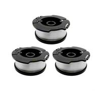 Spool and Line Compatible with for Black & Decker BESTA630 BESTA530 BESTE525 String Trimmer Accessory, Replacement Part(3pcs)