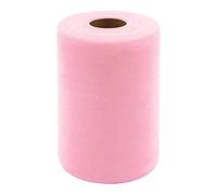 Spool Christmas Tulle Water Wedding Decorations Bow Water Tape Tulle Craft Fabric Party Baby Blue Party Blue Birthday for DIY Supplies DIY Knitting DIY Knitting Yarn Holder (Pink, One Size)