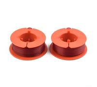 Spool Cover Head and 2 x 1.6 mm Ø × 8 m Nylon Trimmer Line for Art 23/26/30 Combitrim & Easytrim Models (F016L71088, F016800175, BQ112)