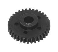 Spool Gear 34T Steel Rust Proof Stable Performance for 1/7 1/8 Series RC Cars Black