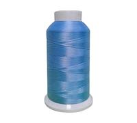 Spool Glow in The Dark, Embroidery Thread Colorful Polyester Embroidery Machine Thread, for Embroidery, Quilting, Sewing (Dark Blue)