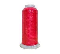 Spool Glow in The Dark, Embroidery Thread Colorful Polyester Embroidery Machine Thread, for Embroidery, Quilting, Sewing (Red)